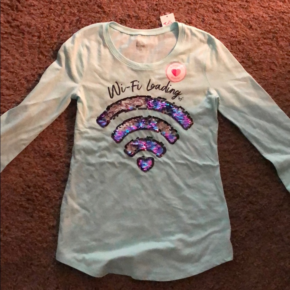 Justice NWT flip sequins too size 14